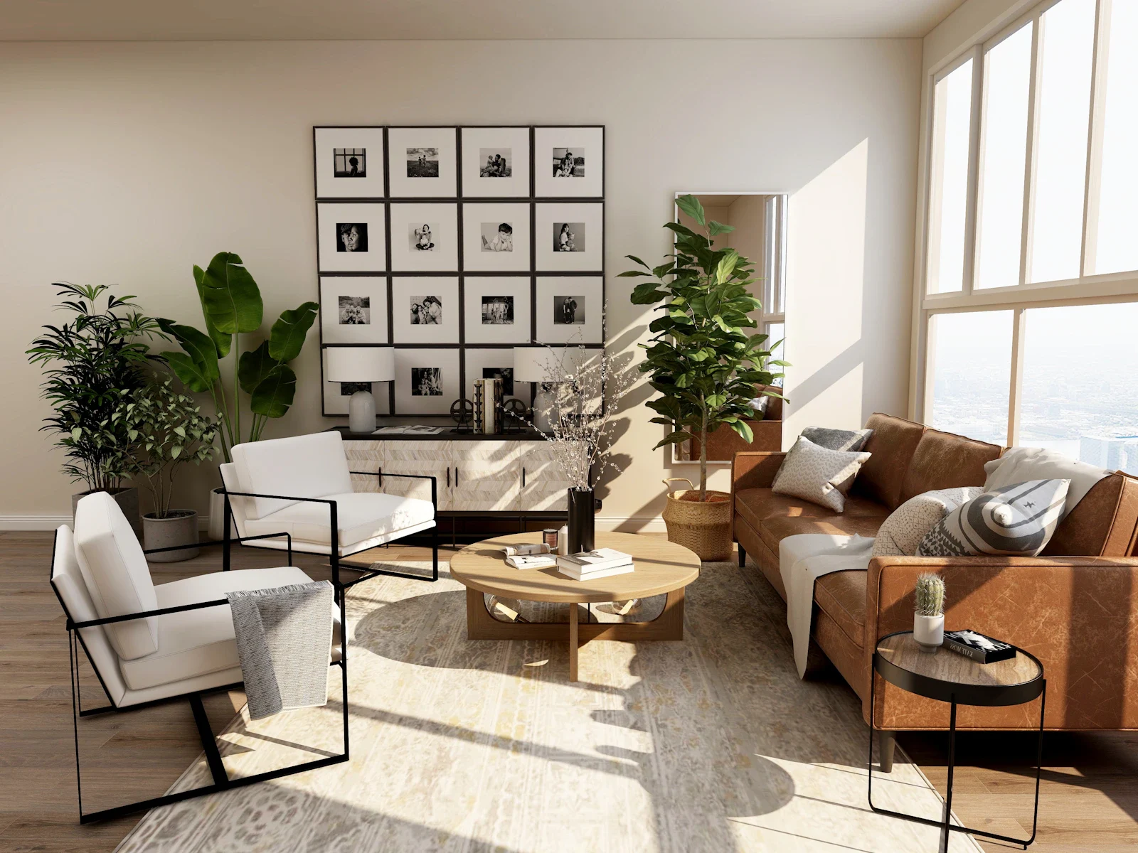 Intérieur et matières naturelles